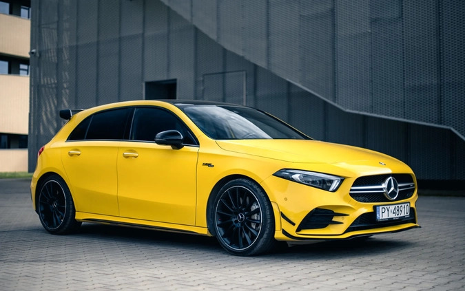Mercedes-Benz Klasa A cena 179000 przebieg: 57192, rok produkcji 2019 z Poznań małe 742